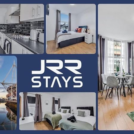 Cardiff Stylish 2 Bedroom Sleeps 6 Wi-Fi - Jrr Stays Luaran gambar