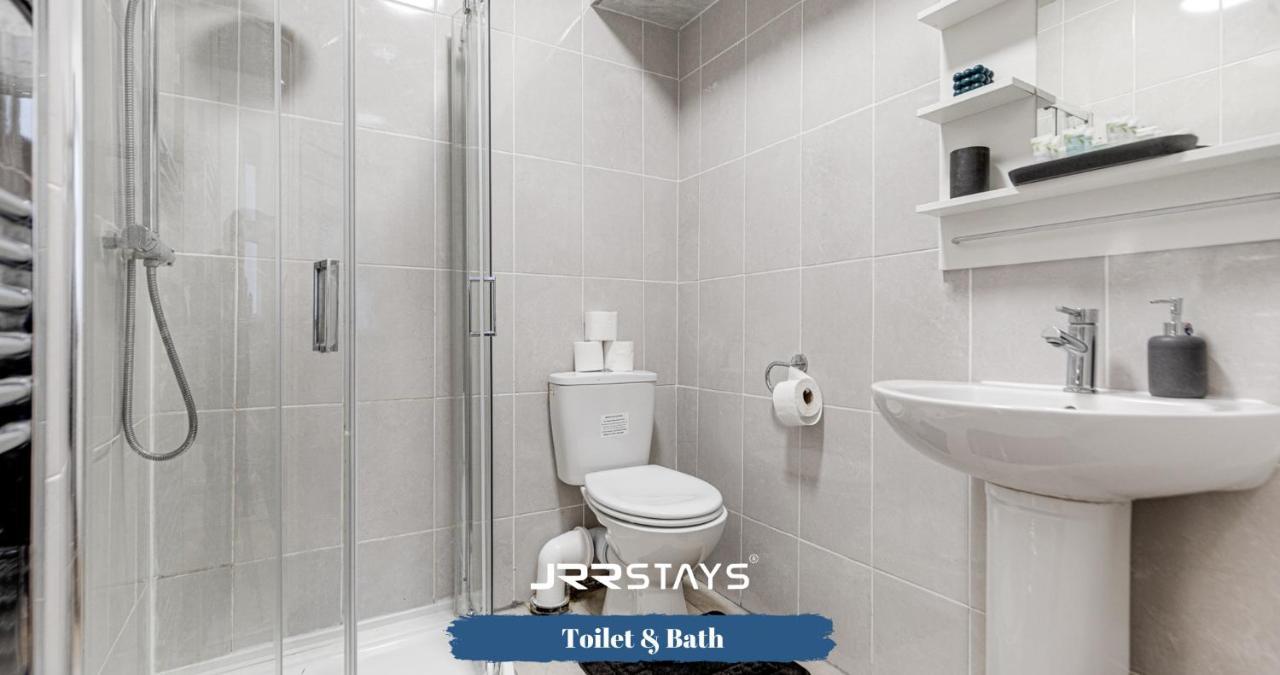Cardiff Stylish 2 Bedroom Sleeps 6 Wi-Fi - Jrr Stays Luaran gambar