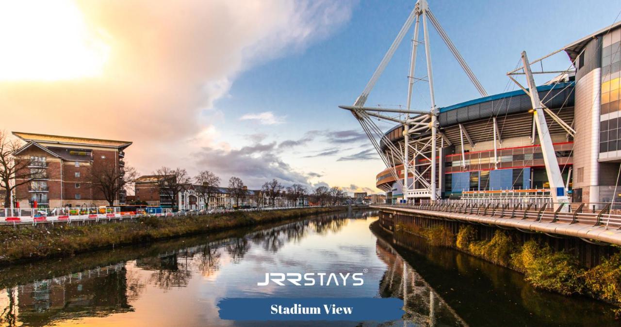 Cardiff Stylish 2 Bedroom Sleeps 6 Wi-Fi - Jrr Stays Luaran gambar