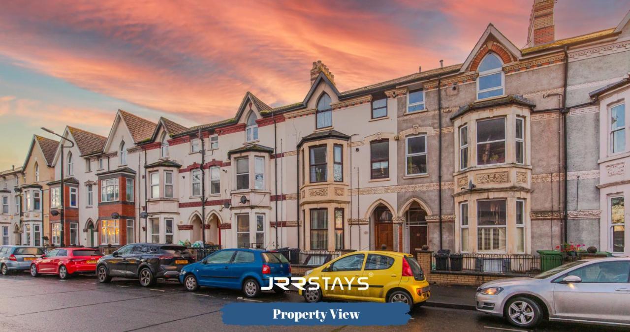 Cardiff Stylish 2 Bedroom Sleeps 6 Wi-Fi - Jrr Stays Luaran gambar