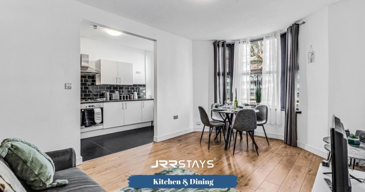 Cardiff Stylish 2 Bedroom Sleeps 6 Wi-Fi - Jrr Stays Luaran gambar