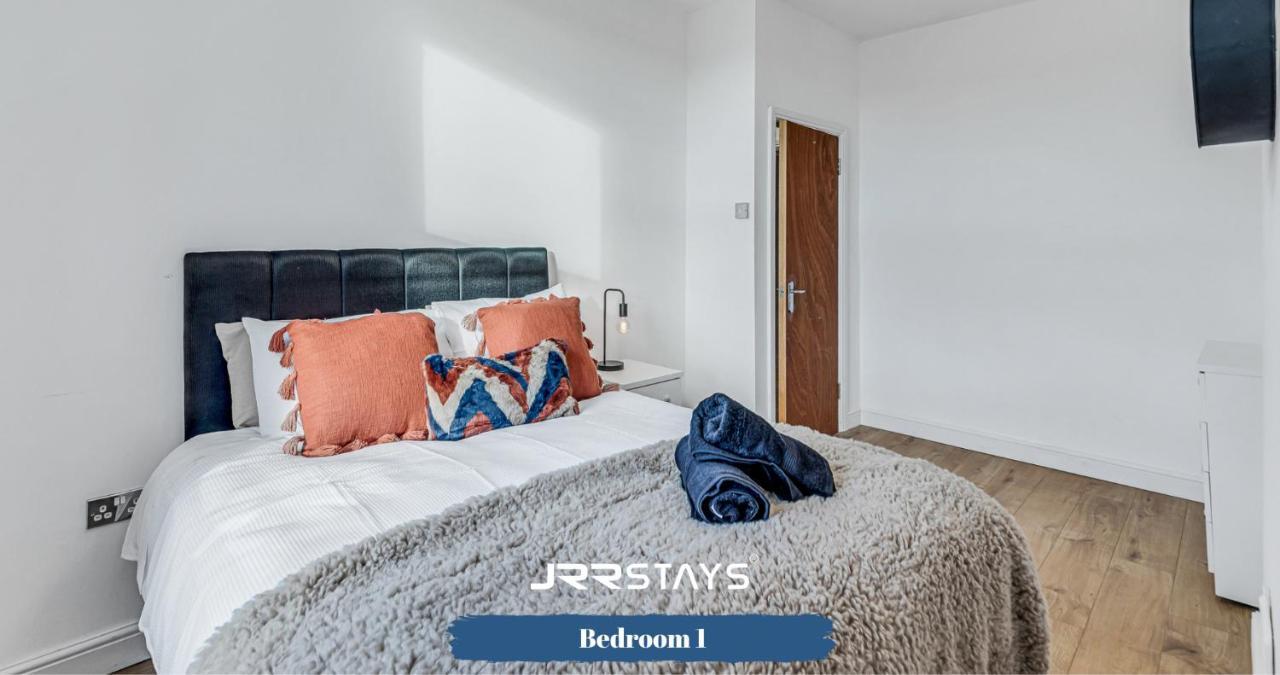 Cardiff Stylish 2 Bedroom Sleeps 6 Wi-Fi - Jrr Stays Luaran gambar