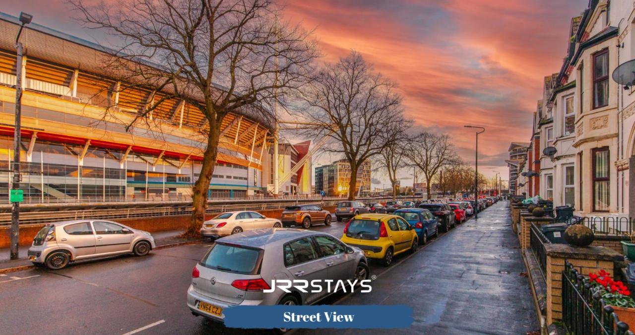 Cardiff Stylish 2 Bedroom Sleeps 6 Wi-Fi - Jrr Stays Luaran gambar